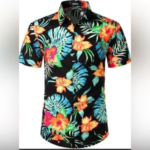 Bright, tropical shirt